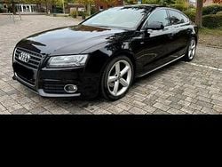 Schwarz Gebraucht 2009 Audi A5 Sportback S-Line Kleinwagen | 8.600 € (Etwas zu teuer)