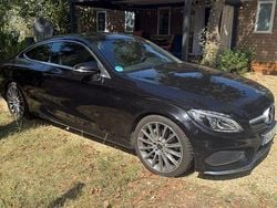 Schwarz Gebraucht 2016 Mercedes C220 AMG Coupé | 25.400 € (Etwas zu teuer)