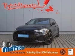 Schwarz Gebraucht 2023 Audi A3 Sportback S-Line Limousine | 35.639 € (Teuer)