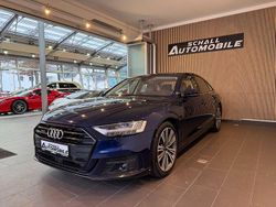 Blau Gebraucht 2021 Audi A8 S-Line Limousine | 49.890 € (Superpreis)
