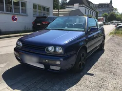 Blau Gebraucht 1994 VW Golf Cabriolet Cabrio | 3.995 €