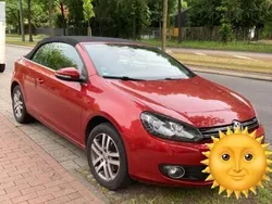 Rot Gebraucht 2011 VW Golf Cabriolet Cabrio | 7.999 € (Guter Preis)
