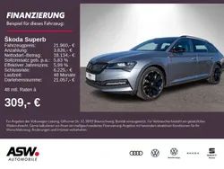Grau Gebraucht 2021 Skoda Superb SportLine Kombi | 22.430 € (Guter Preis)
