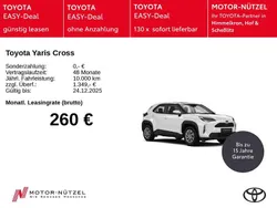 Weiß Neu 2025 Toyota Yaris Cross Comfort SUV | 29.890 € (Fairer Preis)