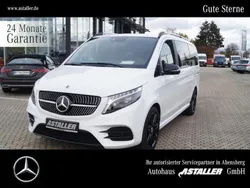 Bergkristallweiß Gebraucht 2024 Mercedes V220 AMG line Van / Kleinbus | 63.500 € (Etwas zu teuer)