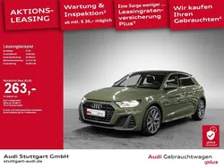 Distriktgrün metallic Gebraucht 2024 Audi A1 Sportback S-Line Kleinwagen | 24.740 € (Guter Preis)