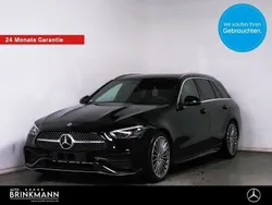Schwarz Gebraucht 2023 Mercedes C180 AMG line Limousine | 37.190 € (Fairer Preis)