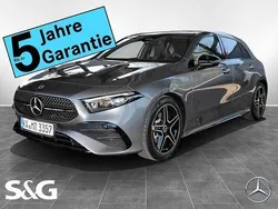 Metalliclack mountaingrau Gebraucht 2024 Mercedes A200 AMG Limousine | 37.999 € (Teuer)