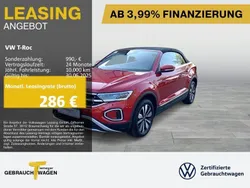 Rot Gebraucht 2023 VW T-Roc Cabriolet Style Cabrio | 27.040 € (Guter Preis)