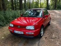 Rot Gebraucht 1997 VW Golf Cabriolet Cabrio | 2.499 € (Fairer Preis)