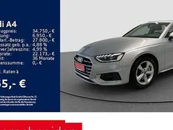 Silber Gebraucht 2022 Audi A4 Advanced Kombi | 34.750 € (Fairer Preis)