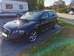 Schwarz Gebraucht 2007 Audi A3 Sportback S-Line Limousine | 3.199 € (Guter Preis)