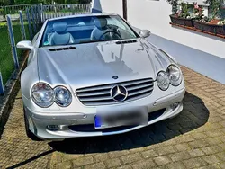 Silber Gebraucht 2003 Mercedes SL350 Cabrio | 18.999 €