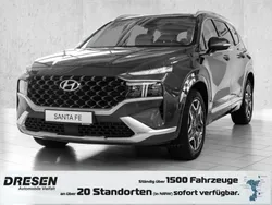 Grau Gebraucht 2021 Hyundai Santa Fe Signature SUV | 36.390 € (Etwas zu teuer)