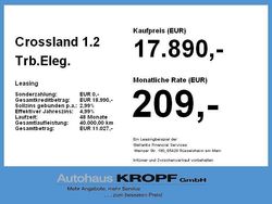 Grau Gebraucht 2022 Opel Crossland Elegance SUV | 17.890 € (Fairer Preis)