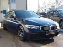 Blau Gebraucht 2021 BMW 530 M Sport Limousine | 35.950 € (Etwas zu teuer)