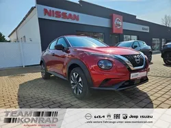 Fuji sunset red (orange) Neu 2025 Nissan Juke Acenta SUV | 24.390 € (Fairer Preis)