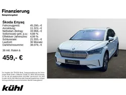 Weiß Gebraucht 2024 Skoda Enyaq iV Loft SUV | 44.990 €