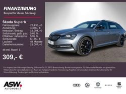 Grau Gebraucht 2021 Skoda Superb SportLine Kombi | 22.430 € (Etwas zu teuer)