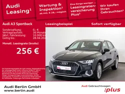 Schwarz Gebraucht 2024 Audi A3 Sportback Advanced Plus Kleinwagen | 28.550 € (Fairer Preis)