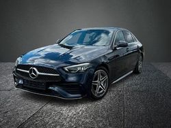 Blau Gebraucht 2023 Mercedes C220 AMG line Limousine | 37.900 € (Teuer)