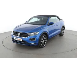 Blau Gebraucht 2020 VW T-Roc Cabriolet R-line Cabrio | 28.360 € (Fairer Preis)
