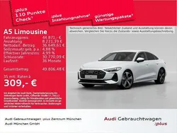 Gletscherweiß metallic Gebraucht 2025 Audi A5 Sport Coupé | 44.871 € (Guter Preis)