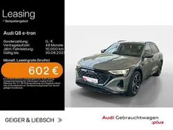 Grau Gebraucht 2024 Audi Q8 e-tron S-Line SUV | 66.999 € (Fairer Preis)