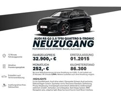 Schwarz Gebraucht 2015 Audi RS Q3 Sport SUV | 32.900 € (Teuer)