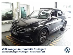 Deep black perleffekt Gebraucht 2022 VW Tiguan Allspace R-line SUV | 38.930 € (Fairer Preis)