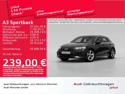 Mythosschwarz metallic Gebraucht 2024 Audi A3 S-Line Limousine | 35.991 € (Superpreis)