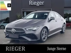 Grey metallic Gebraucht 2024 Mercedes CLA220 AMG line Plus Limousine | 39.499 € (Fairer Preis)