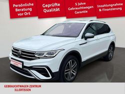 Pure white Gebraucht 2022 VW Tiguan Allspace Elegance SUV | 33.190 € (Superpreis)
