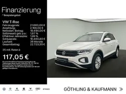 Pure white Gebraucht 2024 VW T-Roc Life SUV | 21.660 € (Guter Preis)