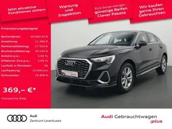 Schwarz Gebraucht 2024 Audi Q3 Sportback S-Line SUV | 38.980 € (Guter Preis)