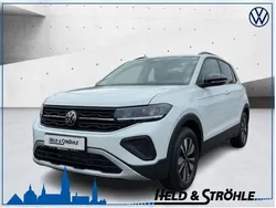 Pure white Neu 2025 VW T-Cross Goal SUV | 32.100 € (Teuer)