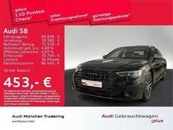 Mythosschwarz metallic Gebraucht 2023 Audi S8 Ambiente Limousine | 116.982 € (Teuer)