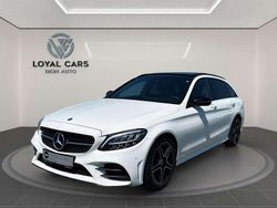 Polarweiss unilack Gebraucht 2018 Mercedes C220 AMG Kombi | 28.990 € (Teuer)