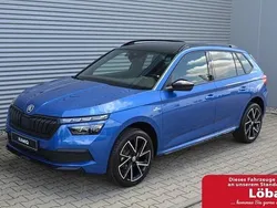 Blau Gebraucht 2021 Skoda Kamiq Monte Carlo SUV | 22.980 € (Etwas zu teuer)