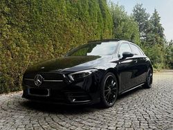 Schwarz Gebraucht 2019 Mercedes A250 AMG line Limousine | 25.740 € (Guter Preis)