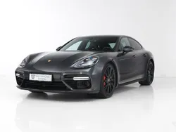 Grau Gebraucht 2018 Porsche Panamera Turbo Limousine | 83.859 € (Fairer Preis)