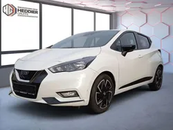 Weiß white met. (metallic) Gebraucht 2022 Nissan Micra Kleinwagen | 14.990 € (Superpreis)