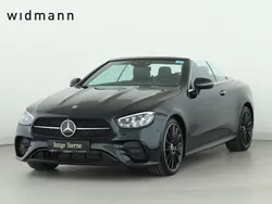 Metalliclack smaragdgrün Gebraucht 2024 Mercedes E300 AMG Cabrio | 57.850 € (Guter Preis)