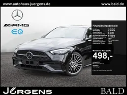 Schwarz obsidianschwarz metallic Gebraucht 2024 Mercedes C300 AMG Limousine | 52.470 € (Etwas zu teuer)