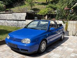 Blau Gebraucht 1999 VW Golf Cabriolet Classicline Cabrio | 1.000 € (Fairer Preis)