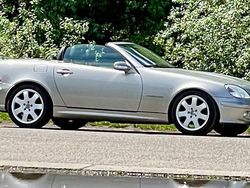 Silber Gebraucht 2003 Mercedes SLK200 Cabrio | 4.999 € (Fairer Preis)