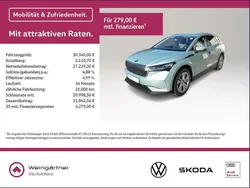 Silber Gebraucht 2022 Skoda Enyaq iV Loft SUV | 30.340 € (Superpreis)
