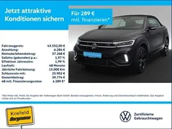 Schwarz / deep black Gebraucht 2024 VW T-Roc Edition SUV | 43.552 €