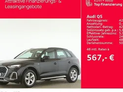 Schwarz Gebraucht 2023 Audi Q5 S-Line SUV | 42.558 € (Superpreis)