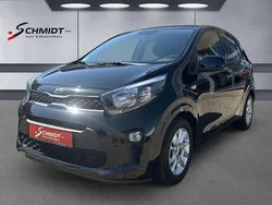 Schwarz Gebraucht 2017 Kia Picanto DREAM-TEAM Edition Kleinwagen | 10.490 € (Teuer)